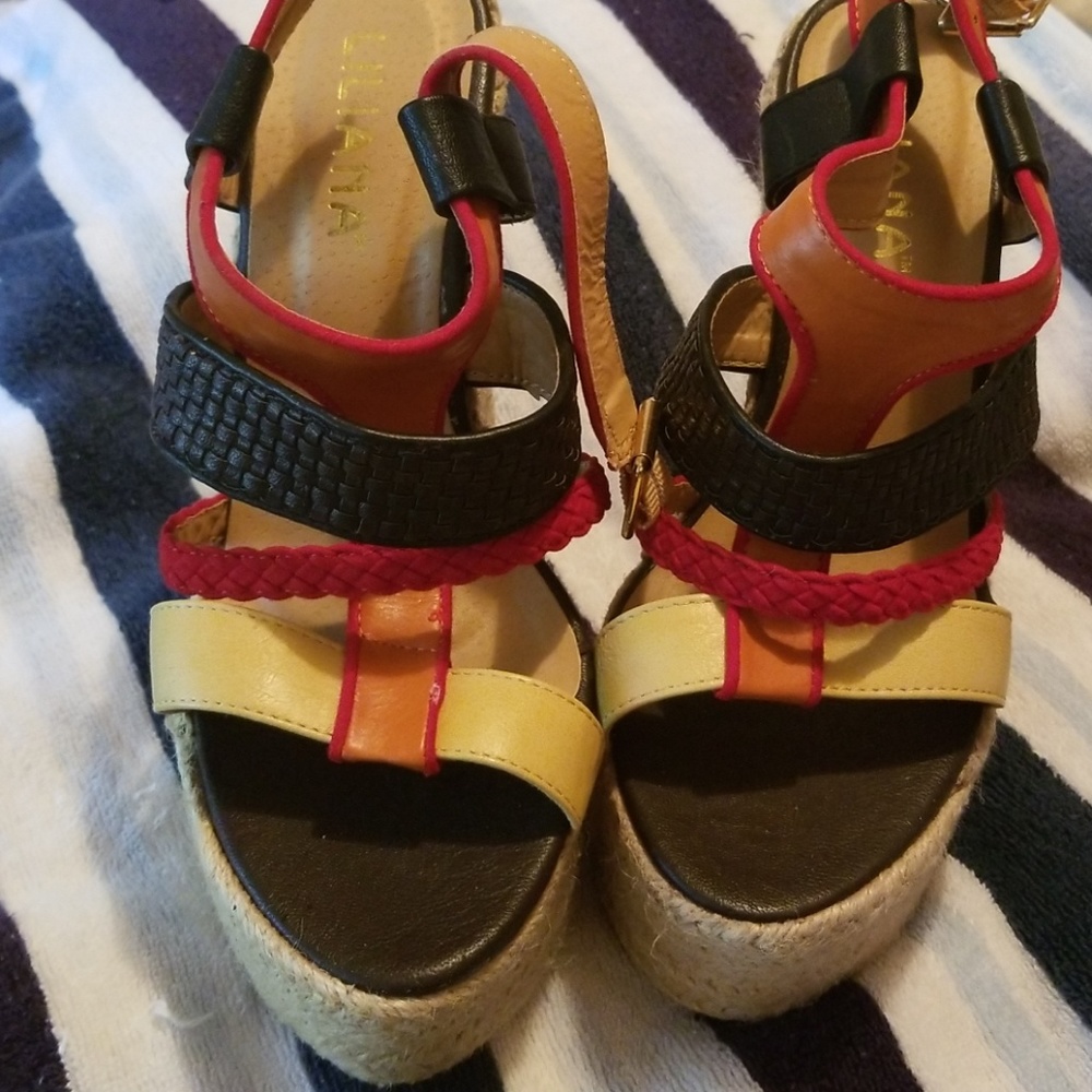 Colorful wedges